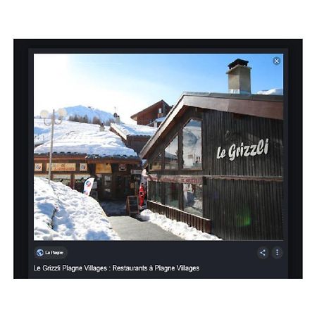 Studio 1 Piece Plagne Village 4 Personnes 2050 M Pied Des Pistes La Plagne Exterior foto